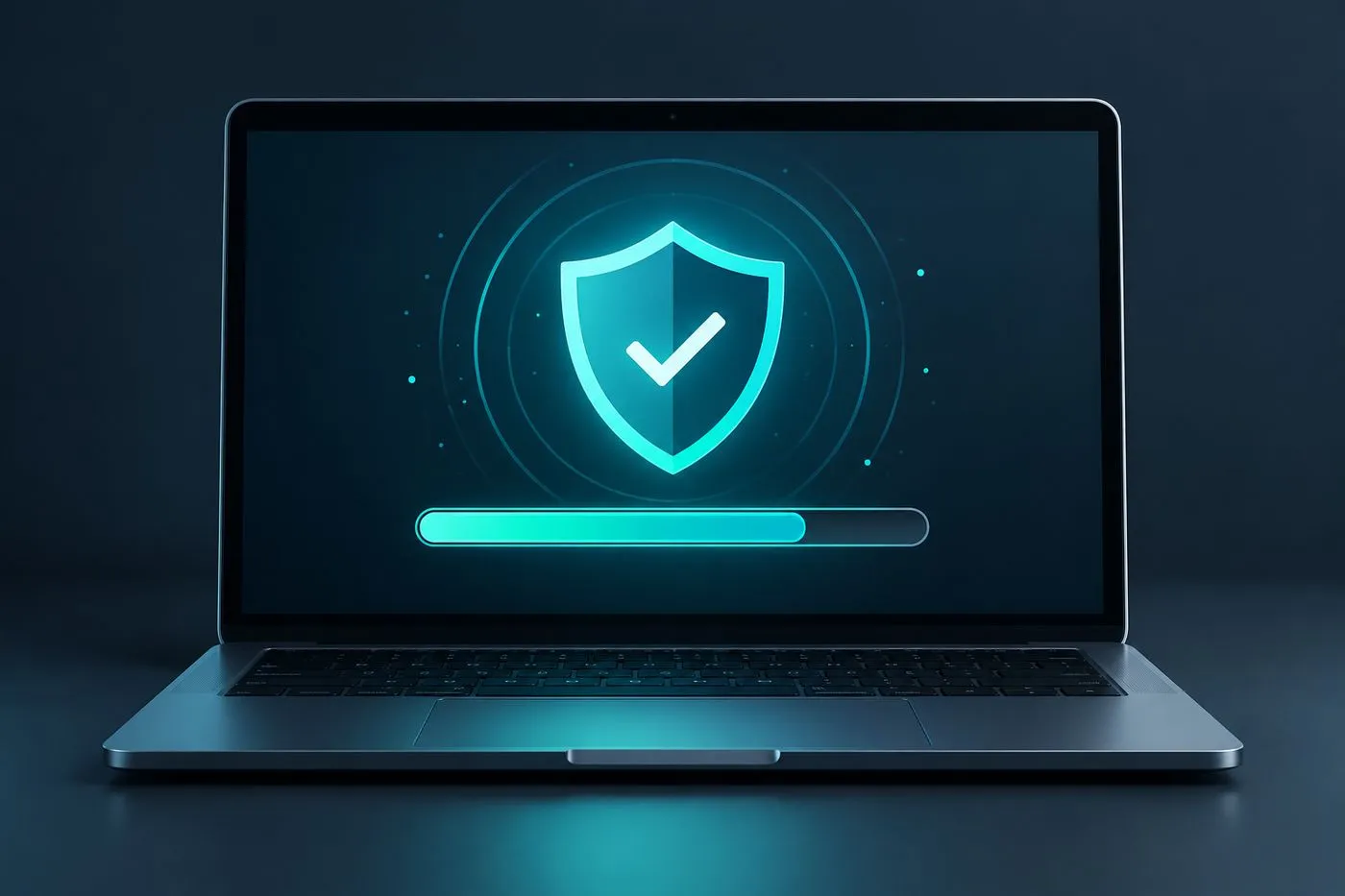 Analyse antivirus complète en cours sur un ordinateur