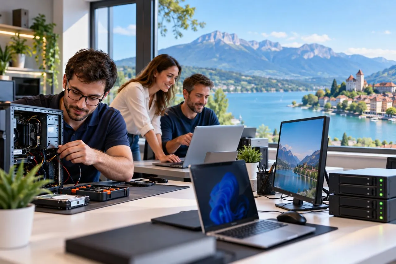 Services informatiques pour les particuliers et les professionnels à Annecy